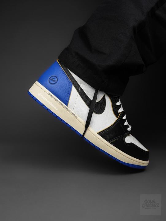 Nike Air Jordan 1 Retro High OG SP Fragment x Union LA Varsity Red Sport Royal sneakers