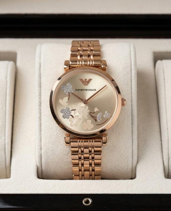 Emporio Armani Classic Flower Copper-pink