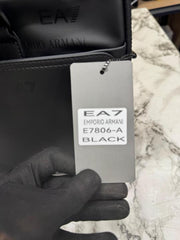 Emporio Armani EA7 allover Logo Laptop Briefcase Bag (Black-E7806)