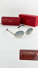 Cartier gold sea green 1050