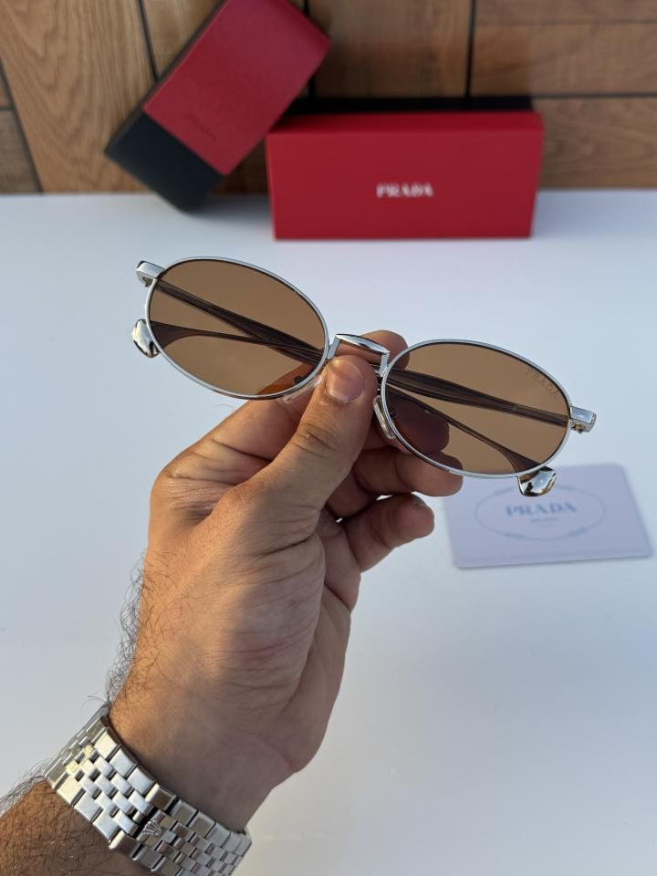 Prada 58225 silver candy