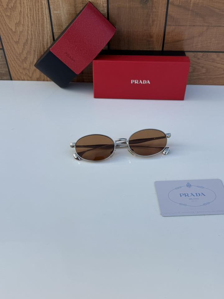 Prada 58225 silver candy