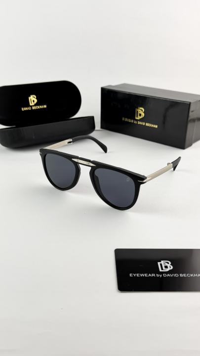 David Beckham silver black fold