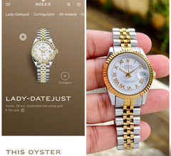 Rolex Oyster Perpetual Date Just Ladies