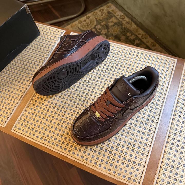 Airforce 1 Low fauna Brown Crocodile