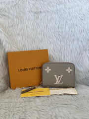 Louis Vuitton Mini Zippy Wallet With Original Box Dust Cover