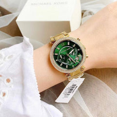Michael Kors Parker Gold-Green