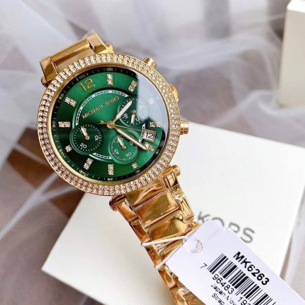 Michael Kors Parker Gold-Green