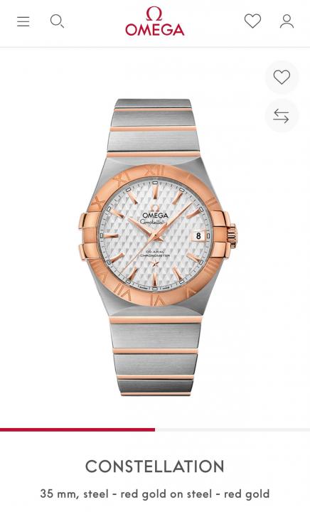 Omega Constellation Co-Axial Chronometer Men's