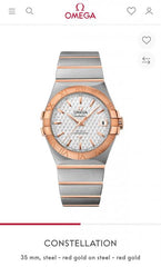 Omega Constellation Co-Axial Chronometer Men's
