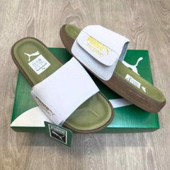 Puma Leadcat Palermo Foil White Slides
