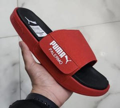 Puma Leadcat Palermo Foil red Slides