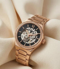 Fossil Eevie Automatic Copper-Black