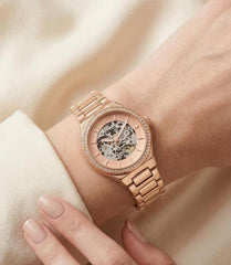 Fossil Eevie Automatic Copper-Pink