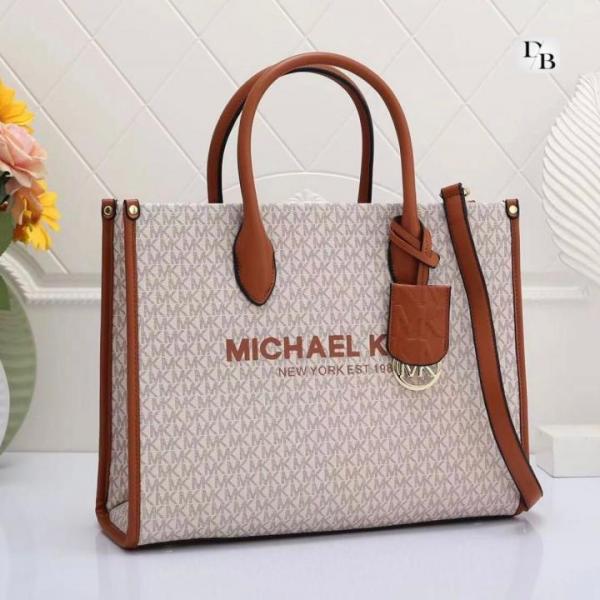 Michael Kors Mirella Tote Bag With Dust Bag Including Card 22320 Beige Brown