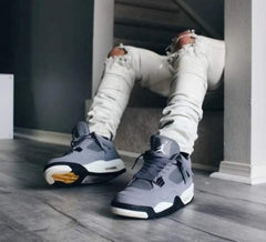 Air Jordan retro 4 cool grey semi UA Quality