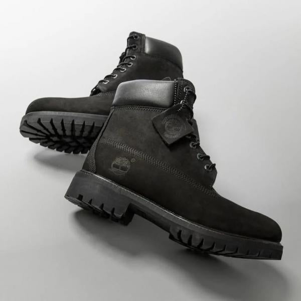 TIMBERLAND LONG BOOT BLACK PREMIUM