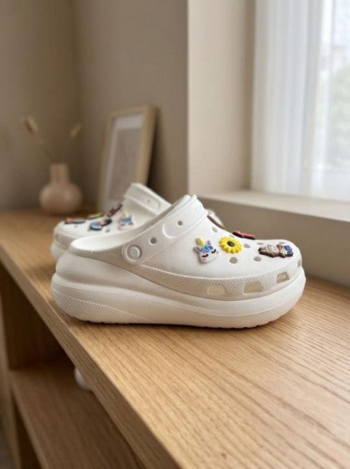 CROCS CLASSIC CRUSH FOR MEN WHITE