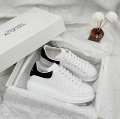 Alexander McQueen White Black Sneakers Premium