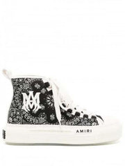 Amiri Bandana Court High-Top Sneakers