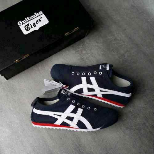Onitsuka tiger Mexico 66 Slip-On Navy Off-White Red