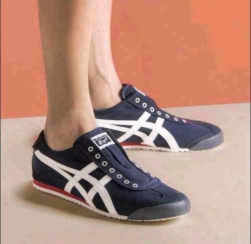 Onitsuka tiger Mexico 66 Slip-On Navy Off-White Red