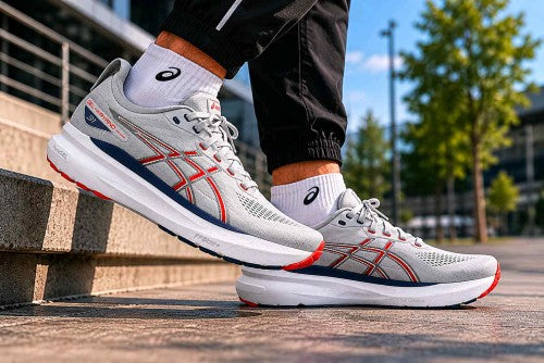 ASICS Gel Kayano 31 Piedmont Grey Fiery