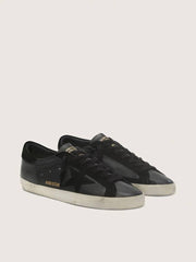 Golden Goose Superstar Black Leather Sneaker