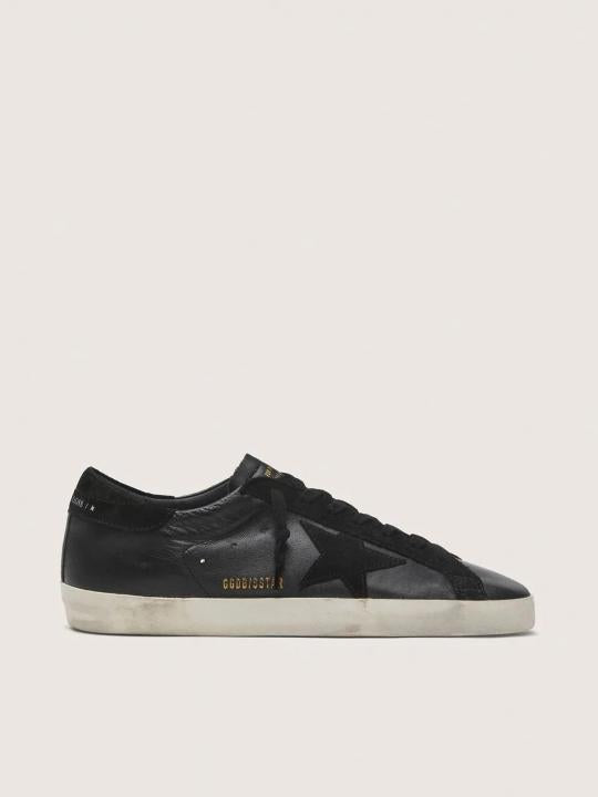 Golden Goose Superstar Black Leather Sneaker
