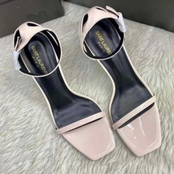 YSL Opyum Heels Premium Black Gold With OG Box Apricot Black