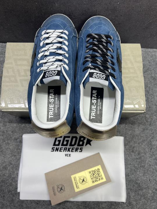 Golden Goose True-Star Sneaker Blue Suede
