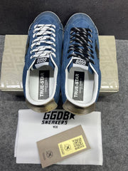 Golden Goose True-Star Sneaker Blue Suede