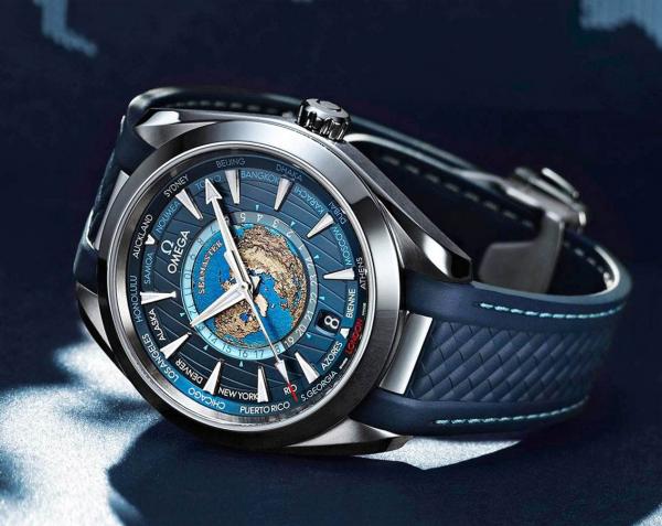 Omega Seamaster Aqua Terra World Map Automatic