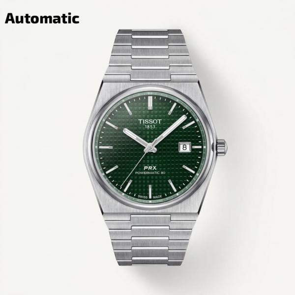 Tissot 1853 Prx Automatic Top Quality Silver-Green