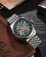 Emporio Armani Antonio Automatic Silver-Green
