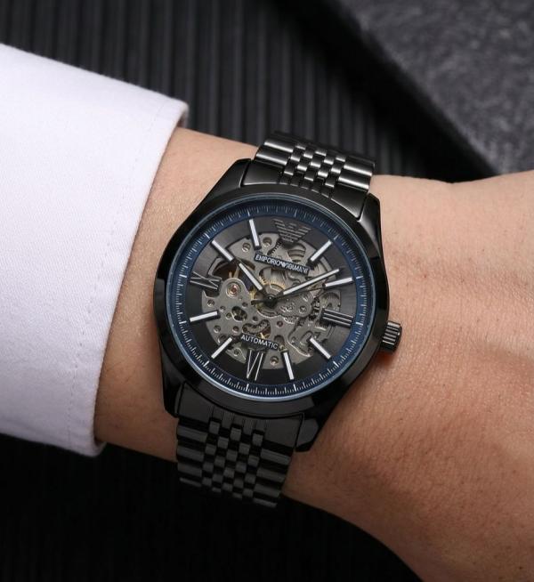 Emporio Armani Antonio Automatic Full Black