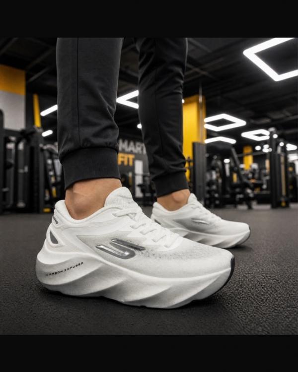 SKECHERS aero burst white
