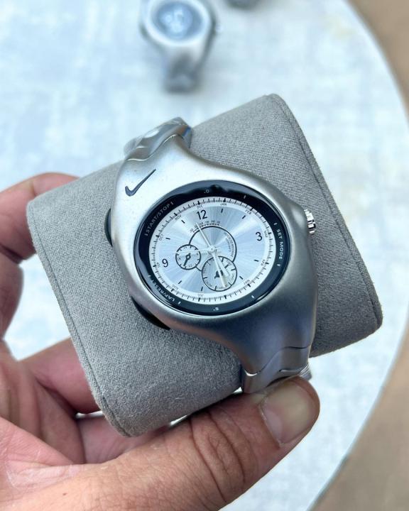 Nike Triax Armored Chronograph Silver-White