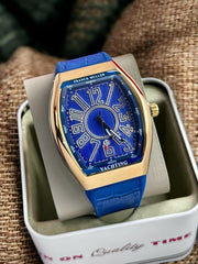 FRANCK MULLER BLUE GOLD