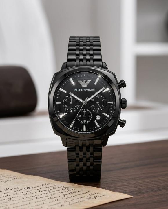 Emporio Armani Antonio Chronograph Full Black