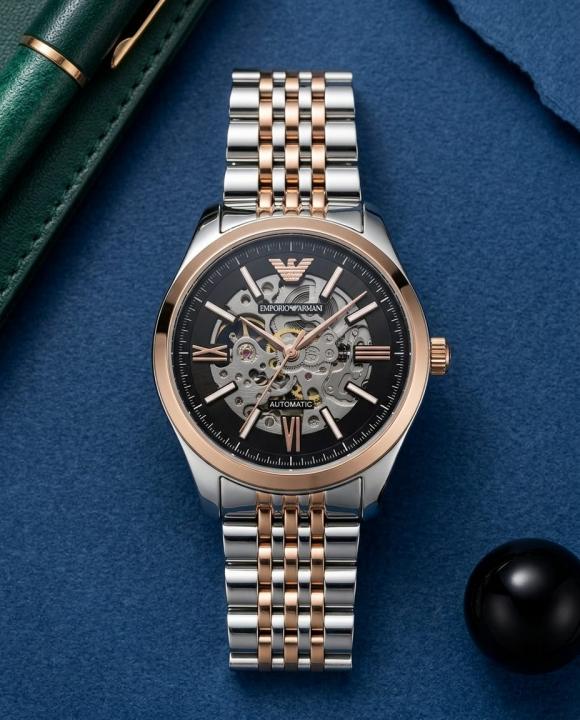 Emporio Armani Antonio Automatic 2Ton-Copper-Black