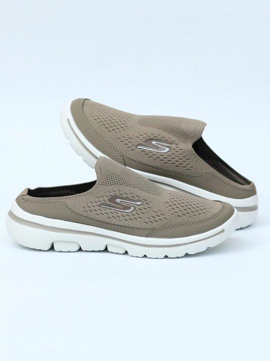 Skechers Go-Walk Slip-on Beige White 535