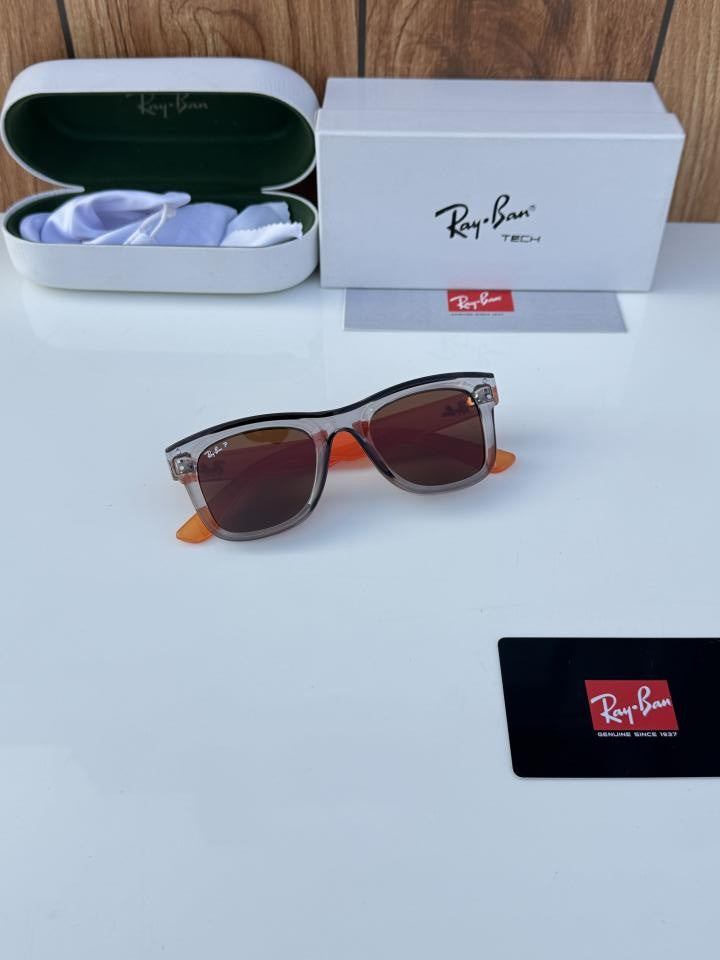 Rayban 0502 grey orange brown