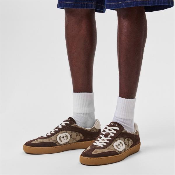 Gucci G75 Beige Brown Sneaker