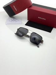 Prada 58543 silver black