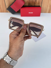 Prada 7278 gold brown