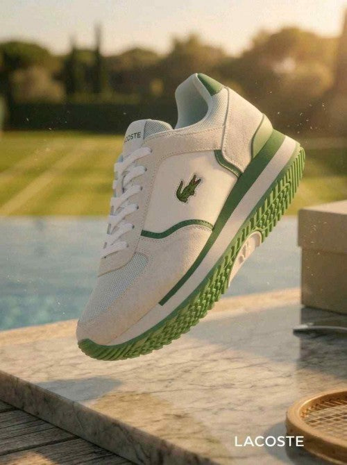 Lacoste Blanco Verde White Green