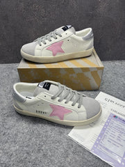 WMN Golden Goose Superstar White Pink Sneaker