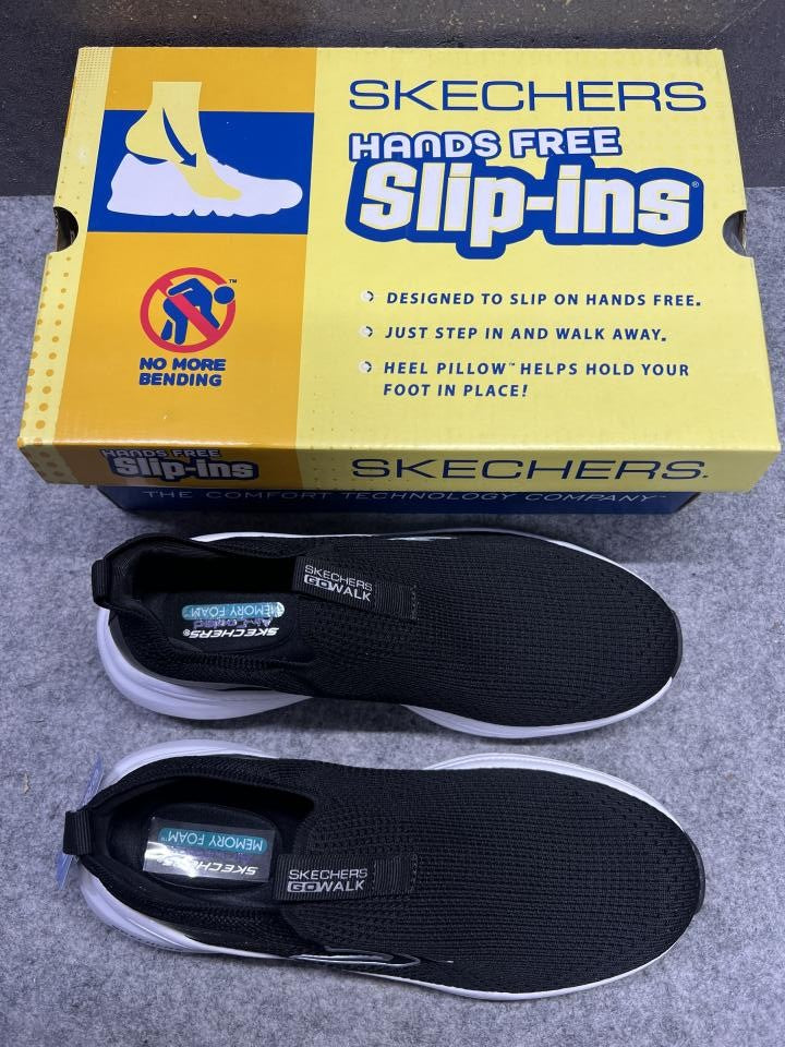 Skechers Go-Walk Slip-on Shoes Black 9265