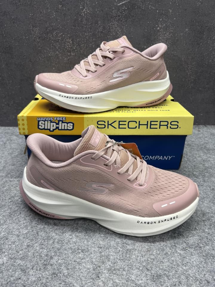 WMN Skechers Hyper Burst Slip-ins pink 6201